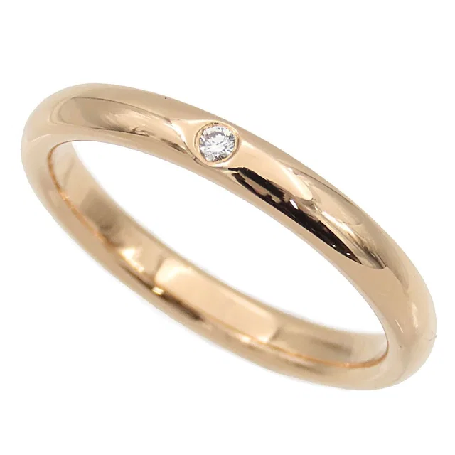 Tiffany & Co. Elsa Peretti Pink Gold 18K Diamond Ring in Pink from The Reluxe