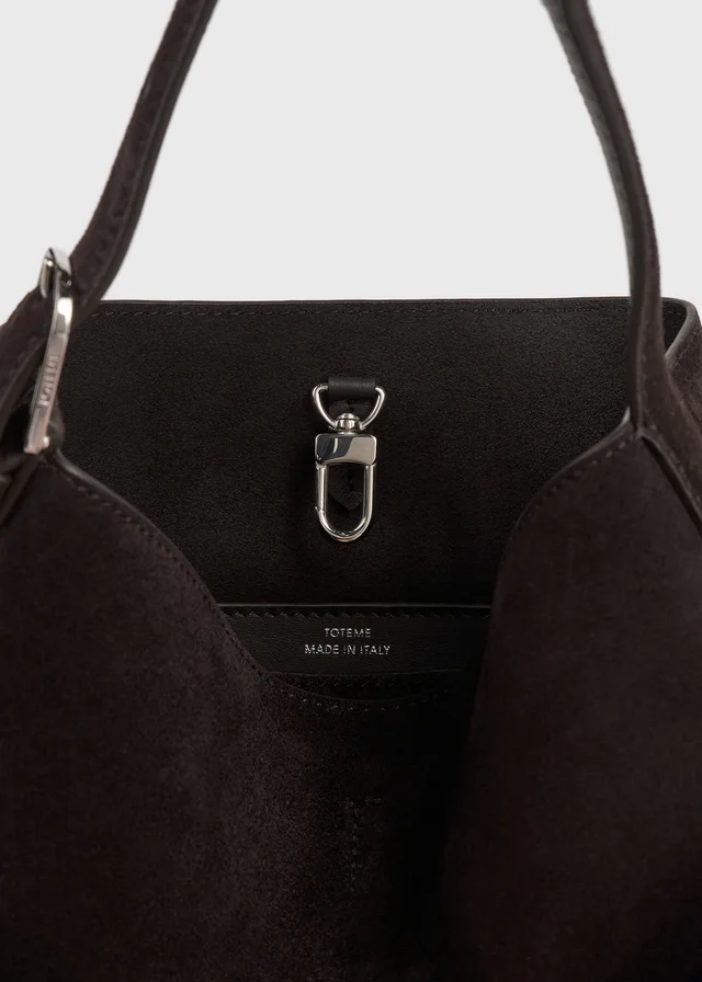 Toteme belted suede tote bag, photo 7 of 7 from SENSER