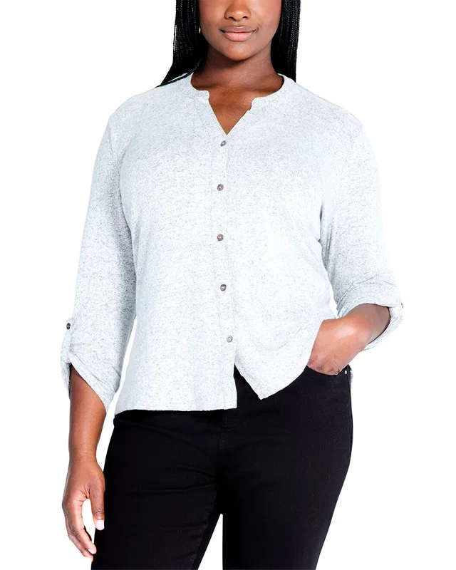 NIC+ZOE Sweet Dreams Convertible Sleeve Shirt, image 1 of 1 from Gilt