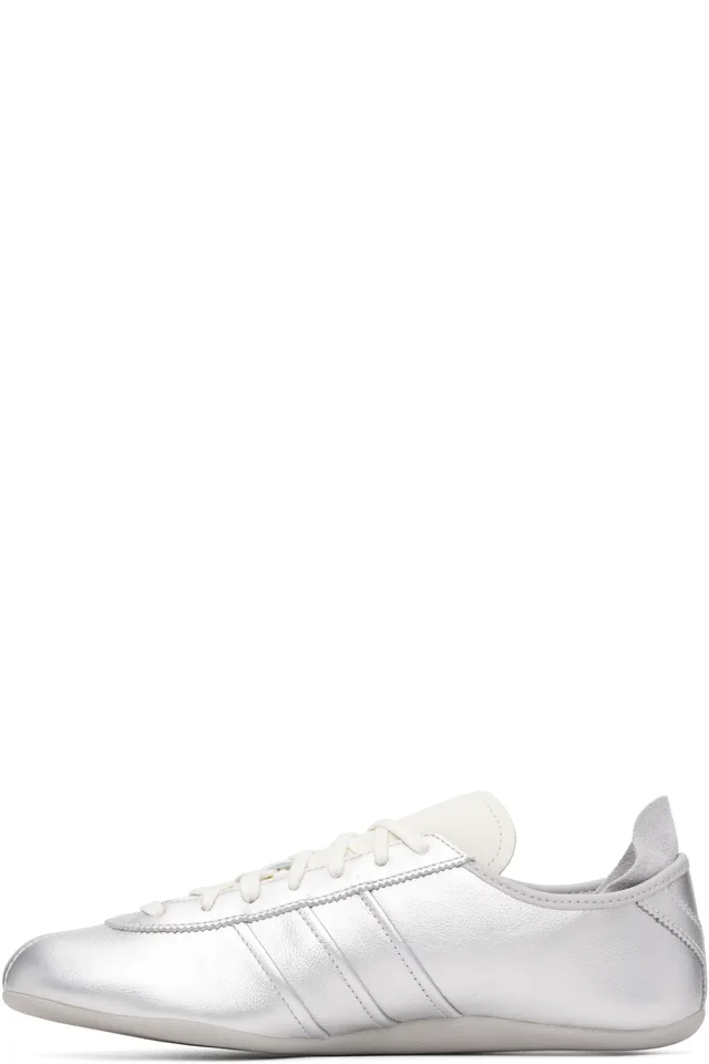 Y-3 Silver Tokyo Sneakers, photo 3 of 4 from SSENSE