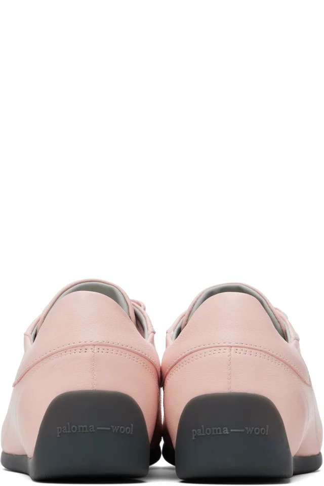 Paloma Wool Pink Miles Sneakers, photo 2 of 5 from SSENSE