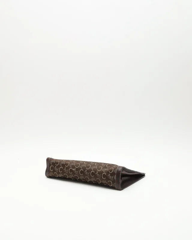 Celine C Horse Carriage Clutch Bag in Canvas from A Retro Tale, photo 4 of 9