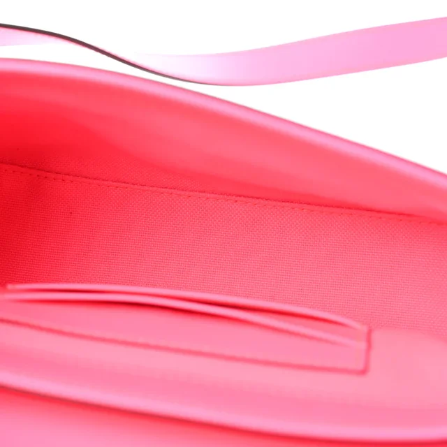 Gucci GG Rubber effect Super Mini Bag Pink in Pink Calfskin from FASHIONPHILE, photo 4 of 11