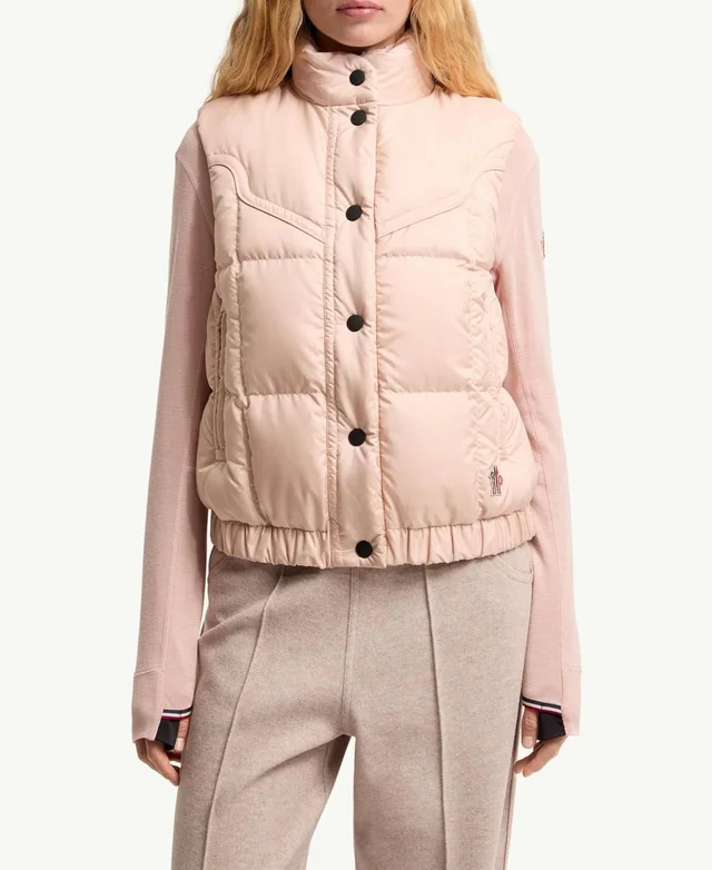 Moncler Grenoble Doucy Square-Quilted Down Vest, photo 4 of 8 from SENSER