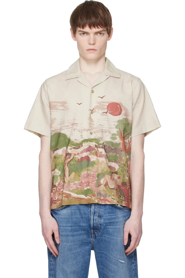 Carne Bollente Beige Sailor's Delight Shirt, image 1 of 1 from SSENSE