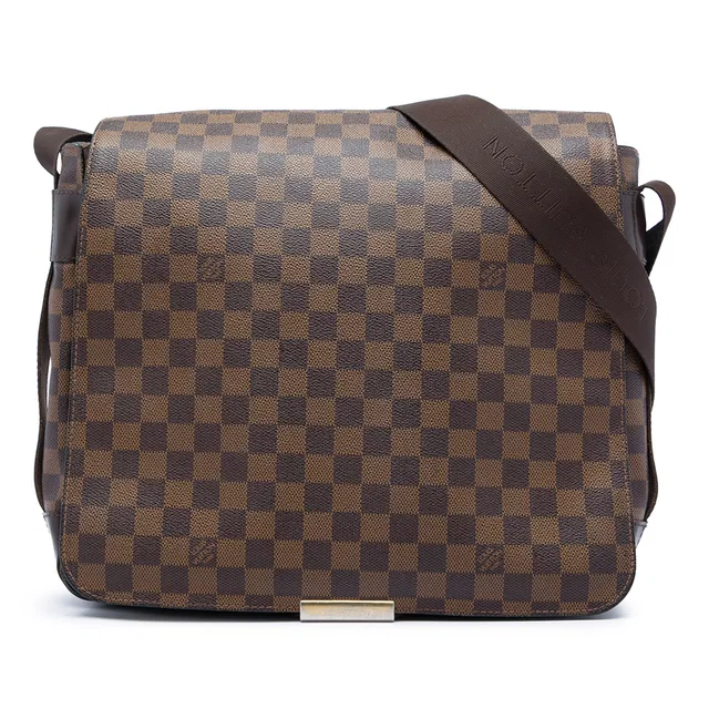 Brown Louis Vuitton Damier Ebene Abbesses Crossbody Bag in Brown Canvas from Designer Revival