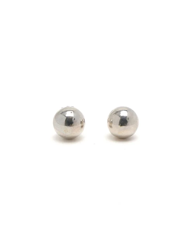Tiffany & Co. Ball Silver Earrings in Silver from A Retro Tale