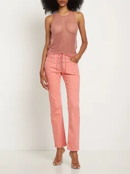 Ludovic de Saint Sernin Sleeveless top with detail in 100% Polyester, photo 8 of 11 from LUISAVIAROMA