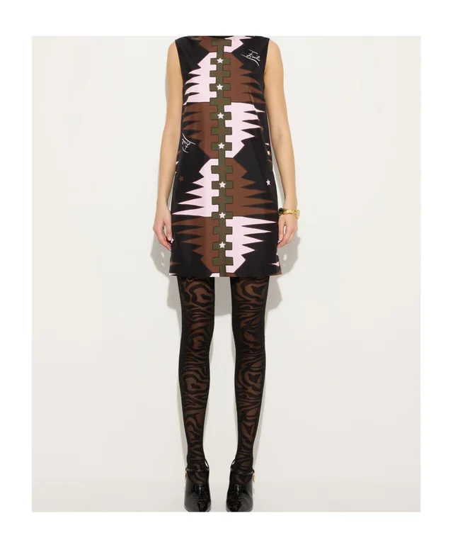 Emilio Pucci Valdimontone Print Silk Dress, photo 2 of 5 from SENSER