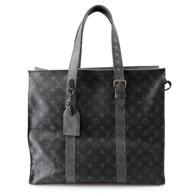 Louis Vuitton Cabas zip NoirM45379 Monogram Eclipse Reverse Size GM from GALLERY RARE