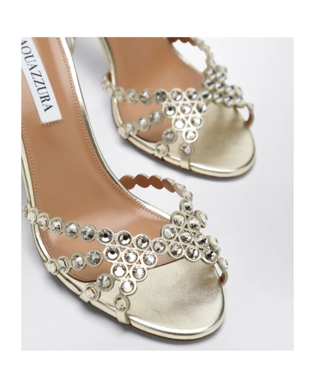 Aquazzura Round-toe high-heeled sandals, photo 4 of 5 from SENSER