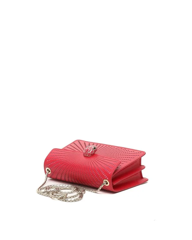 Bvlgari Serpenti Forever Laser Cut Shoulder Bag in Leather from A Retro Tale, photo 4 of 8