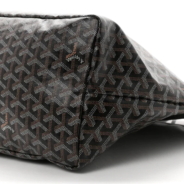 Goyard Goyardine Saint Louis GM Black in Black Coated canvas from FASHIONPHILE, photo 10 of 10