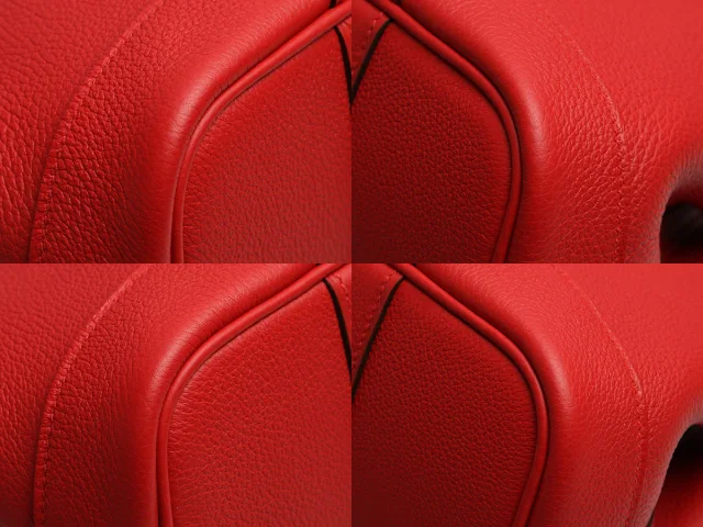 Hermès Rouge Radieux Togo Garden Party Neo 23 in Red Togo leather from Ann's Fabulous Finds, photo 10 of 11