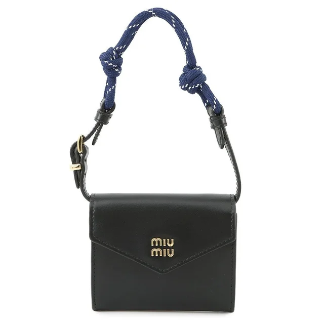 Miu Miu Shoulder Wallet Leather Black in black Leather from Poshmark, photo 1 of 1
