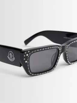 Moncler Genius Square sunglasses with details in 0% Platinum, 0% Crystal, photo 5 of 5 from LUISAVIAROMA