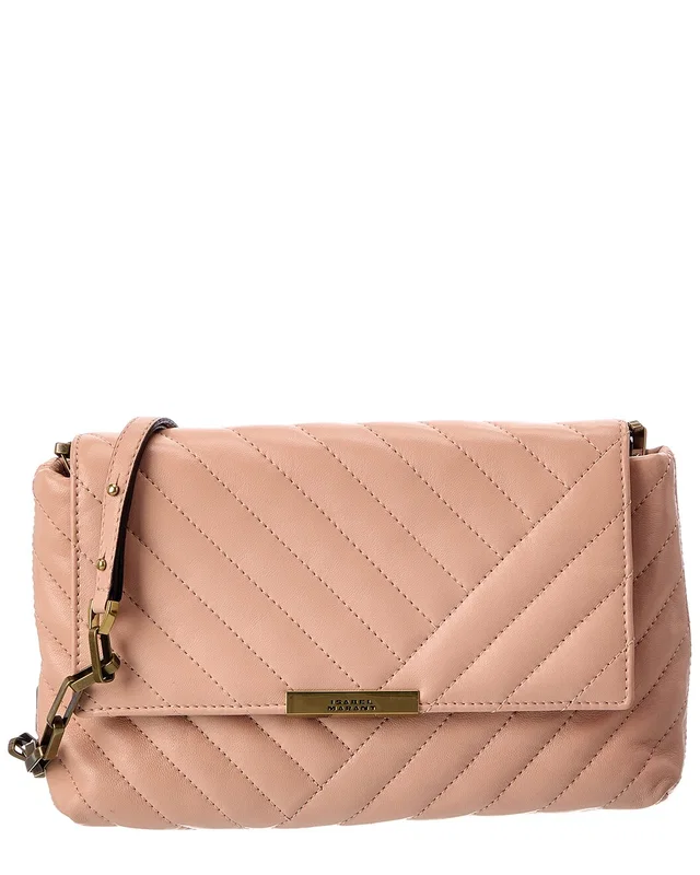 Isabel Marant Leather Shoulder Bag in Pink, image 1 of 1 from Gilt