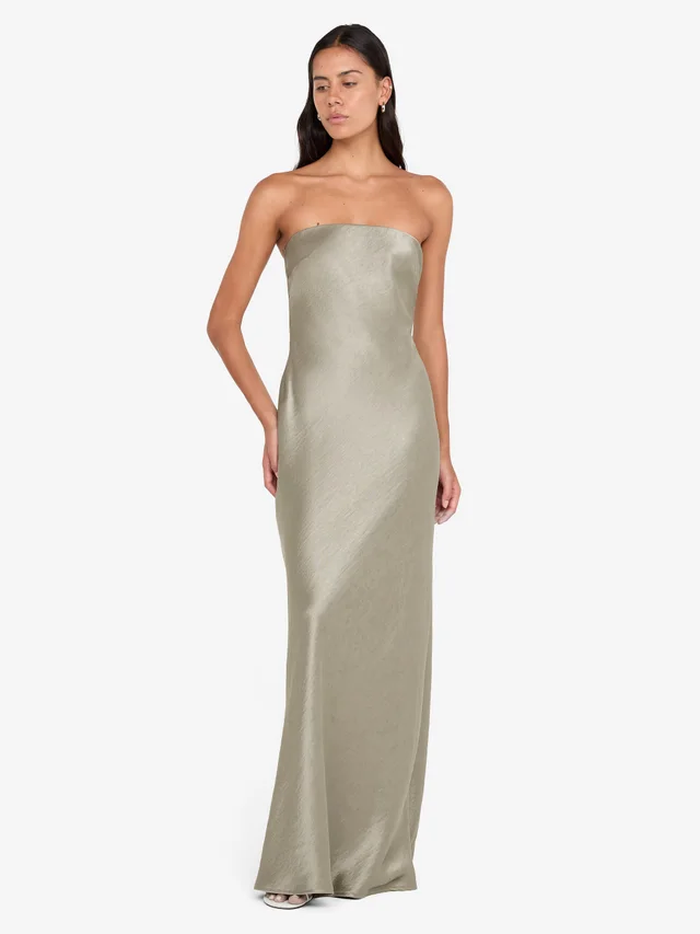 Bec&Bridge AUSTEN STRAPLESS MAXI DRESS - SAGE in Green from BEC + BRIDGE, photo 1 of 1