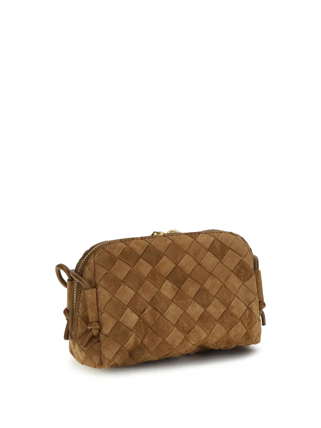 Bottega Veneta Shoulder Bag — Gold Calf Leather in Gold Calfskin from HEWI