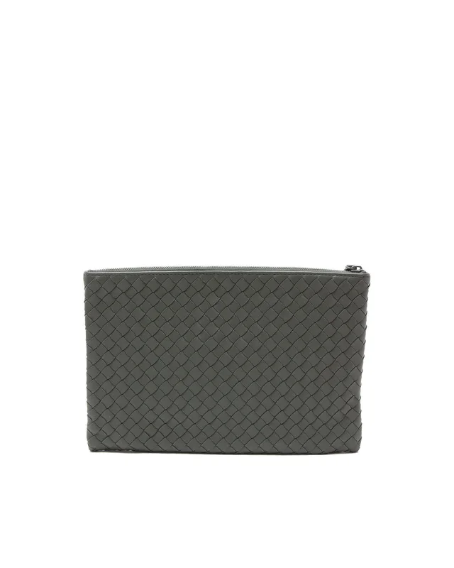 Bottega Veneta Intrecciato Leather Pouch in Woven leather from A Retro Tale, photo 2 of 4