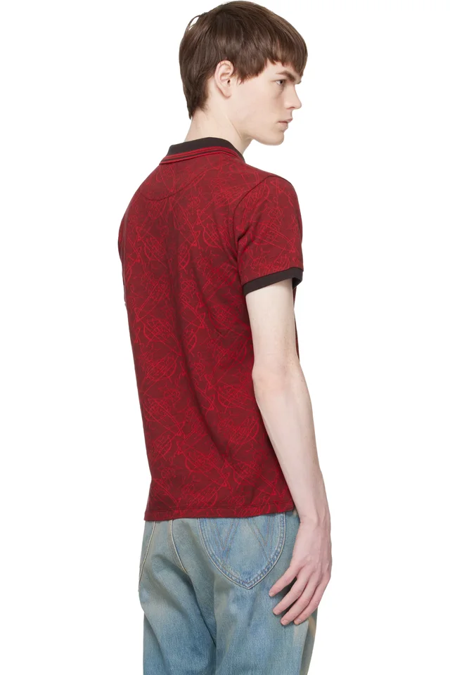 Vivienne Westwood Red Classic Polo, photo 3 of 4 from SSENSE