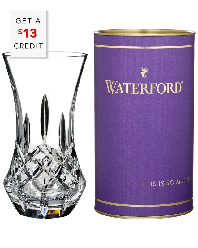Waterford Giftology Lismore 6in Bon Bon Vasewith $13 Credit, image 1 of 1 from Rue La La