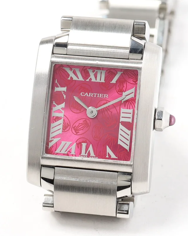 Cartier Tank Francaise 20mm Rare Christmas 2006 Watch from A Retro Tale, photo 2 of 2