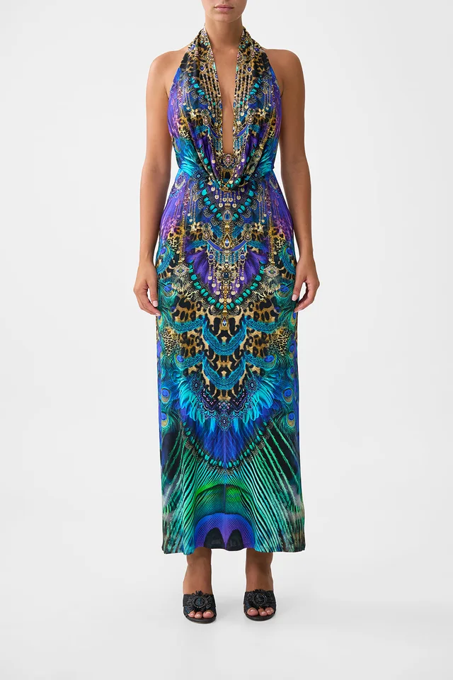 Camilla eBoutique DEEP COWL PLUNGE DRESS COSMIC ZOOLOGY from CAMILLA, photo 1 of 1