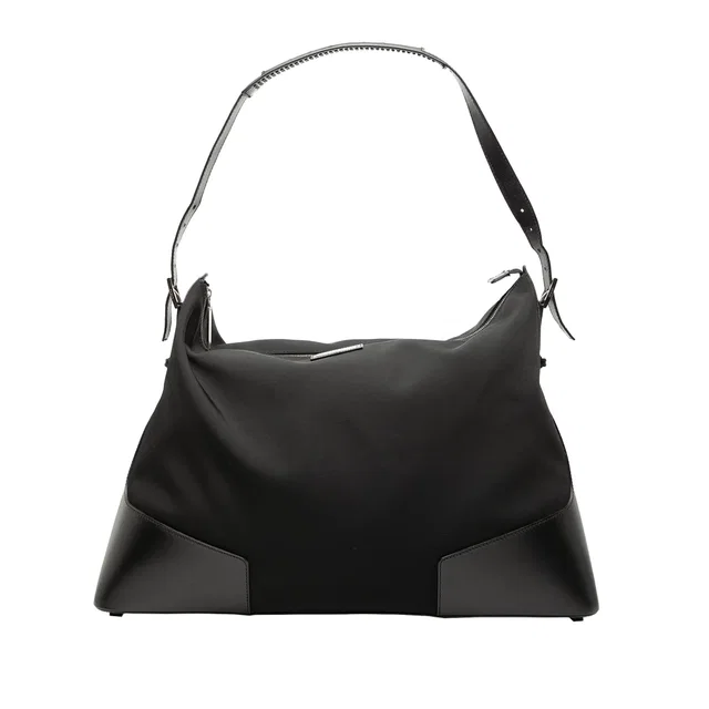 Black Gucci Nylon Shoulder Bag in Black Nylon from Designer Revival