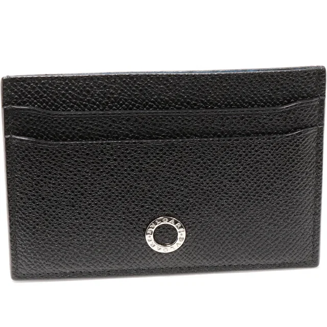 Calf Bulgari Man Card Case 30405 in Leather from LuxUness