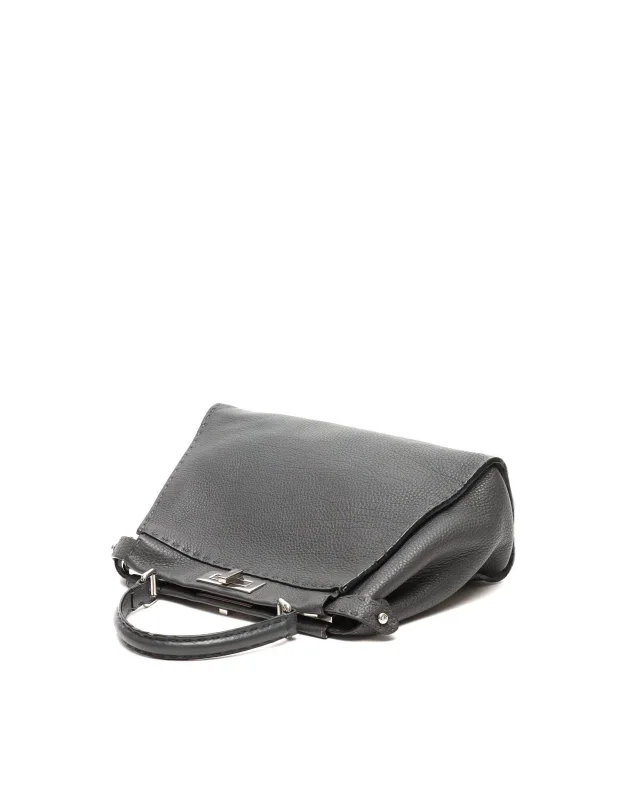 Fendi Medium Peekaboo Selleria Bag in Caviar leather from A Retro Tale, photo 4 of 9