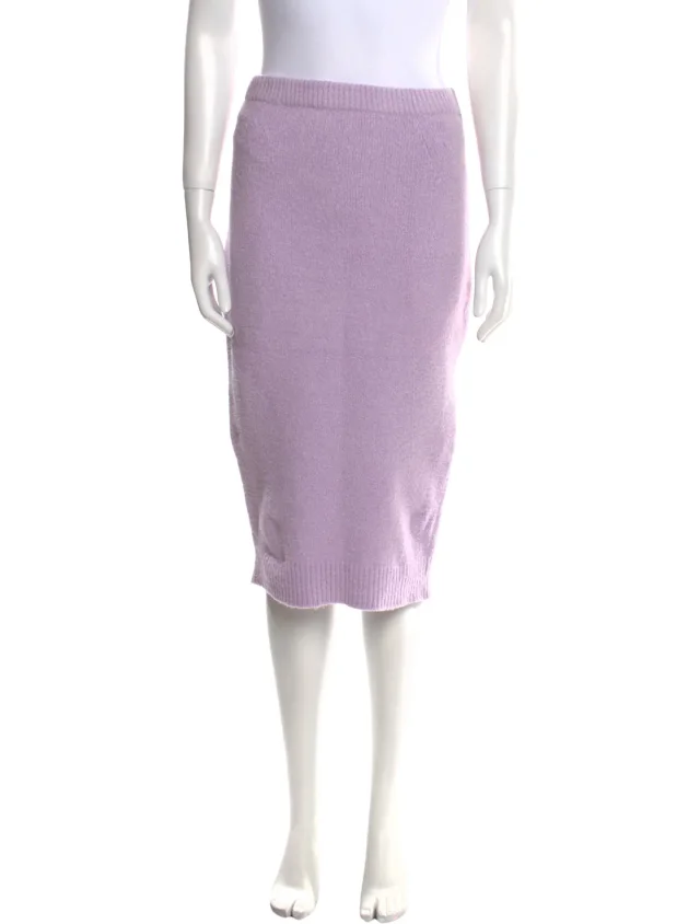 Tom Ford Knee-Length Skirt in purple from The RealReal