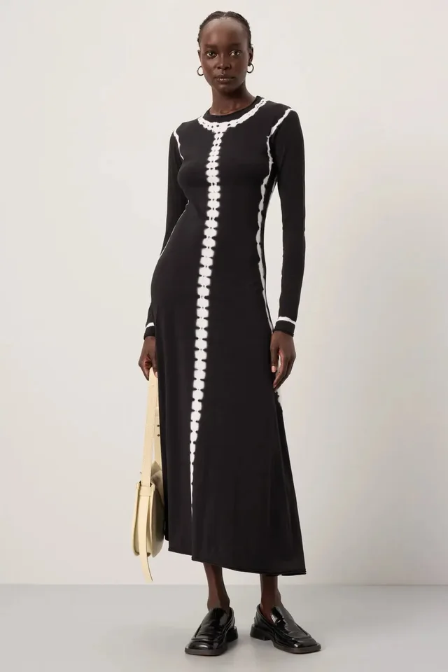 Proenza Schouler Kieran Dress in black|white from Rent The Runway