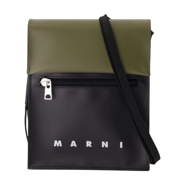 Marni Crossbody Bag — Black Synthetic in Black from HEWI
