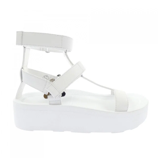 Hermès Enid Diamant Buckle Sandals in Calfskin from The Reluxe