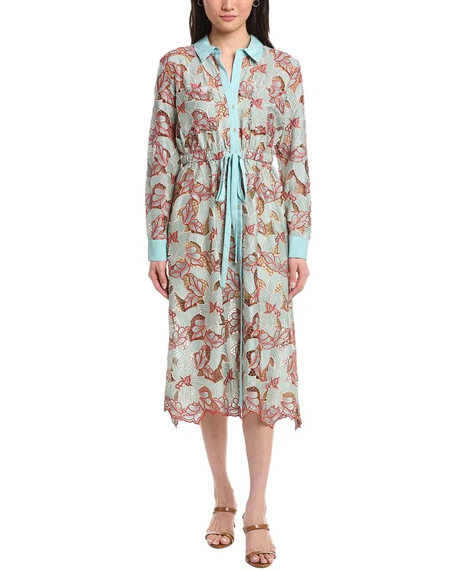 L’AGENCE Emilio Midi Shirtdress, image 1 of 1 from Rue La La