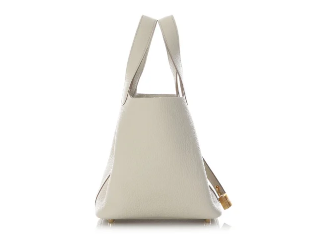 Hermès Béton Clémence Picotin Lock 18 in Clemence leather from Ann's Fabulous Finds, photo 4 of 10