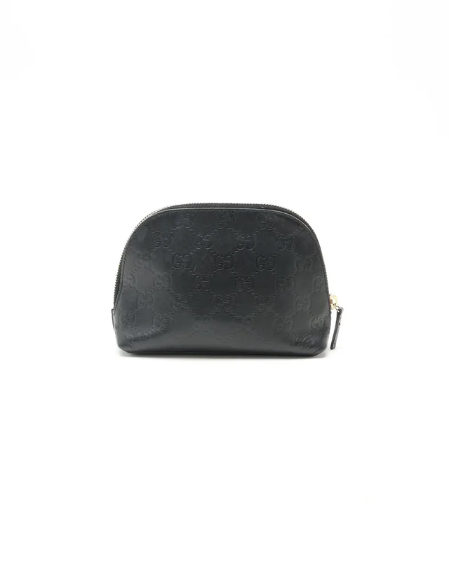 Gucci Guccissima Cosmetic Pouch in Leather from A Retro Tale, photo 2 of 3
