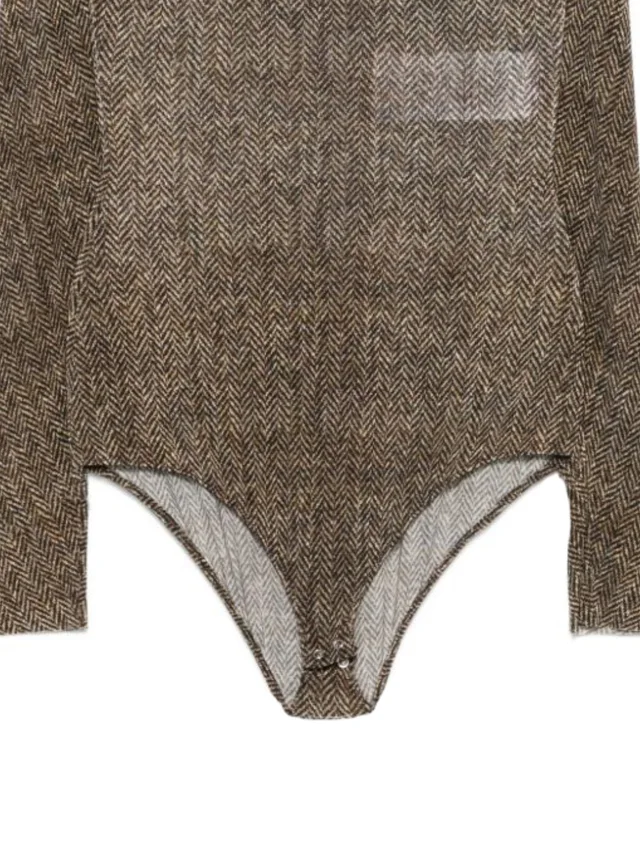 Maison Margiela Long-sleeve bodysuit, photo 3 of 3 from SENSER