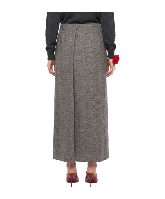 Magda Butrym straight-fit skirt, photo 4 of 4 from SENSER