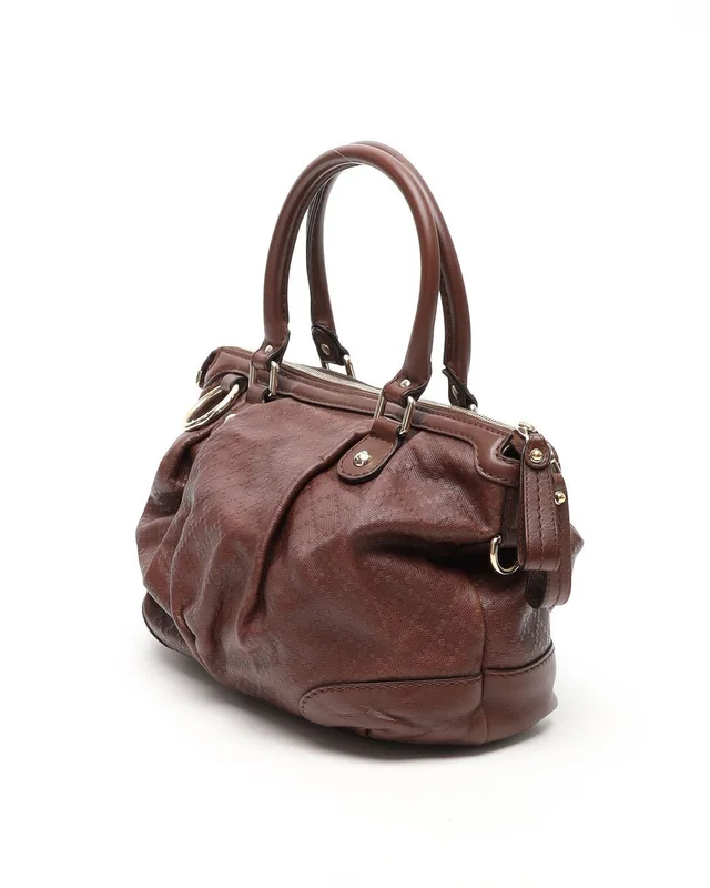 Gucci Small Sukey Diamante Shoulder Bag in Canvas from A Retro Tale, photo 2 of 12