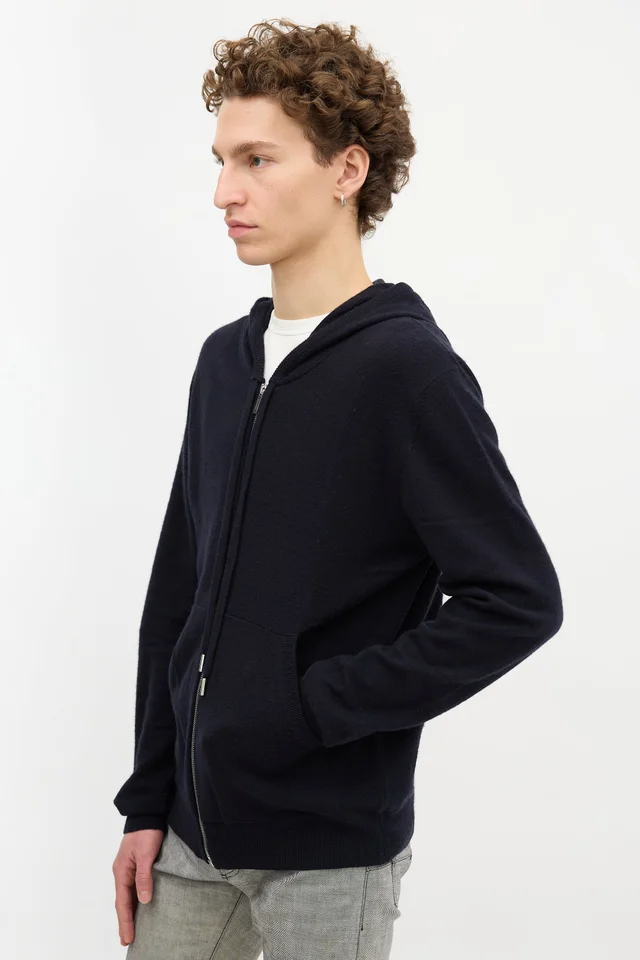 Dior Cashmere Zip Up Sweater in Cashmere from VSP Consignment, photo 2 of 2
