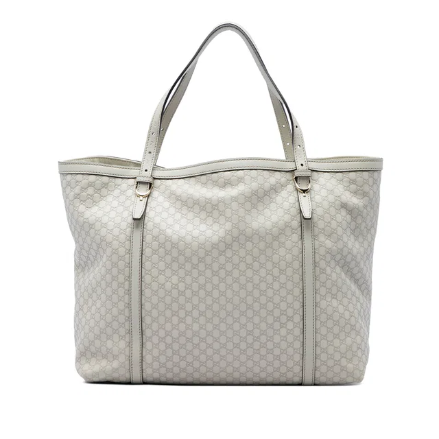 Brown Gucci Microguccissima Nice Tote in Brown Leather from Designer Revival
