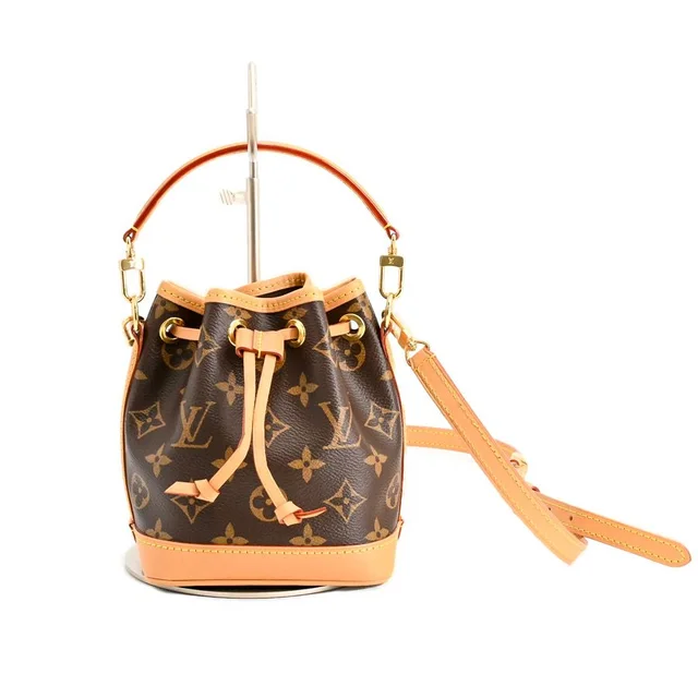 Louis Vuitton Shoulder Bag Nano Noe in Leather from The Reluxe