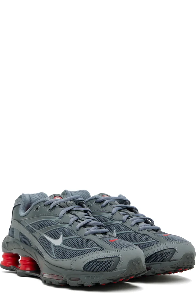 Nike Gray Shox Ride 2 Sneakers, photo 4 of 5 from SSENSE