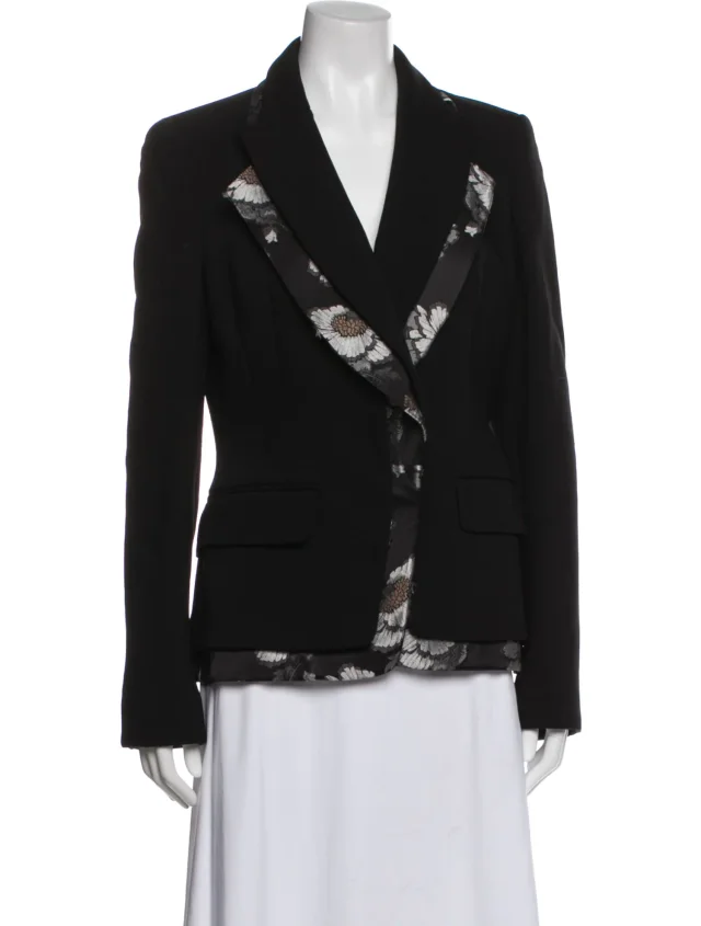 Alexander McQueen blazers in black Wool from The RealReal