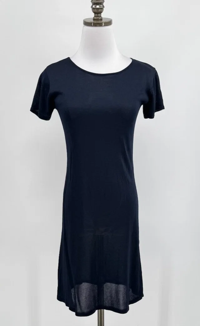 Anteprima Womens Blue Lightweight Tee Shirt Dress Short Sleeve Sz M in blue from Poshmark