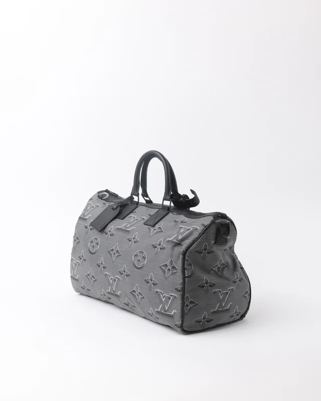Louis Vuitton 2054 Monogram Keepall Bandouliére 50 Weekend Bag in Nylon from A Retro Tale, photo 3 of 6
