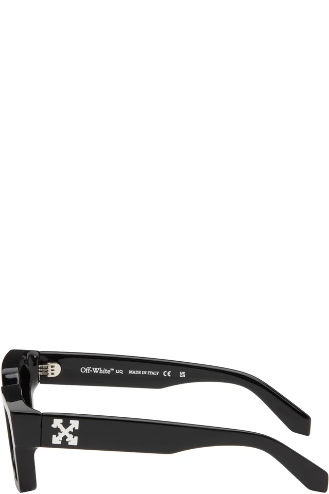 Off-White Black Virgil Sunglasses, photo 3 of 4 from SSENSE