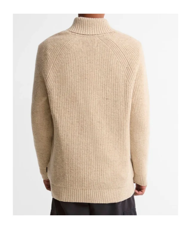 Barbour Shawl collar chunky knit sweater, photo 3 of 5 from SENSER